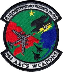 962d Airborne Air Control Squadron Weapons

