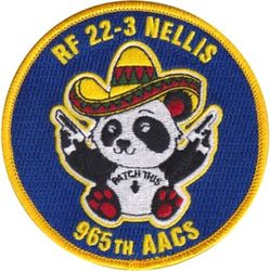 965th Airborne Air Control Squadron Exercise RED FLAG 2022-3
