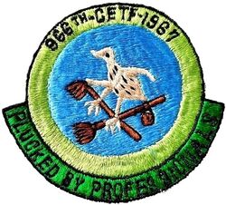 966th Airborne Early Warning and Control Squadron College Eye Task Force 1967
Beginning in April 1965, the squadron rotated aircrews to Southeast Asia to support the Big Eye (later College Eye) Task Force. The task force was located at Tan Son Nhut Airport, Viet Nam until 1967, when it moved to Korat Royal Thai Air Force Base, Thailand. Its EC-121Ds provided radar coverage for United States forces over North Viet Nam from orbits flown over Laos and the Gulf of Tonkin. Inactivated in 1969. Japan made.
