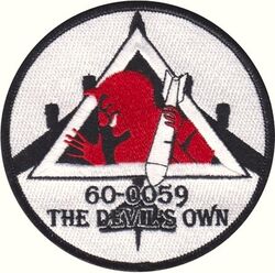 96th Aircraft Maintenance Unit B-52 #60-0059
