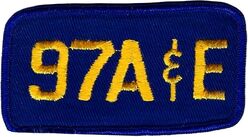 97th Armament and Electronics Maintenance Squadron
Hat patch.
