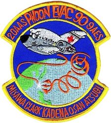 9th Aeromedical Evacuation Squadron / 20th Aeromedical Airlift Squadron Typhoon Evacuation 1990
Japan made.
