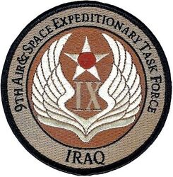 9th Air and Space Expeditionary Task Force Iraq
Keywords: Desert