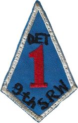 9th Strategic Reconnaissance Wing Detachment 1
Hat patch, Okinawan made.
