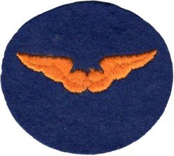 Army Air Forces Flight Instructor
On felt.
