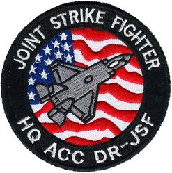 Air Combat Command Headquarters Directorate of Requirements X-35 Joint Strike Fighter
Korean made.
