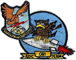 Aerospace Defense Command Operational Readiness Inspection Team Gaggle
Stacked gaggle: ADC sewn to ORI patch.
