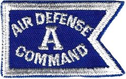 Air Defense Command A Award
The Air (Aerospace) Defense Commands "A" Award for outstanding achievement leading to increase operational effectiveness was presented to the unit for their demonstration of superior professional skills, job knowledge and dedication to duty which have resulted in achievement of a number of outstanding accomplishments. This is coupled with the exceptional performance by a unit in overall functional areas of safety programs in the ground, flying and nuclear areas, ratings in General inspections and general training programs. 

