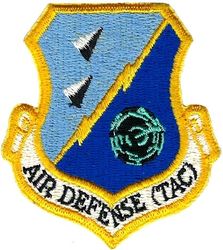 Air Defense, Tactical Air Command (ADTAC) 
Active 1 Oct 1979 - 1 Oct 1985
 Established comparable to a Numbered Air Force under TAC. With this move many Air National Guard units that had an air defense mission also came under the control of TAC. ADTAC was headquartered at North American Aerospace Defense Command, Ent AFB Colorado. In essence, Tactical Air Command became the old Continental Air Command. Replaced by 1st Air Force at Langley AFB on 6 Dec 1985. 
