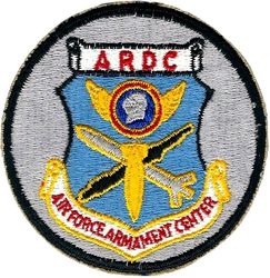 Air Force Armament Center
ARDC= Air Research and Development Command
