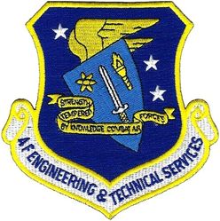 Air Force Engineering & Technical Services
Keywords: STRENGTH TEMPERED BY KNOWLEDGE COMBAT AIR FORCES A F ENGINEERING & TECHNICAL SERVICE