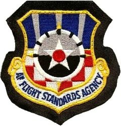 Air Force Flight Standards Agency
Sewn to leather.
