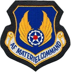 Air Force Materiel Command 
Sewn into leather, for wear on leather flight jacket.
