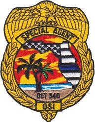 Air Force Office of Special Investigations Detachment 340 Special Agent
