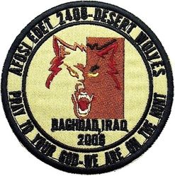 Air Force Office of Special Investigations Expeditionary Detachment 2408 Operation IRAQI FREEDOM 2005
Iraqi made.
