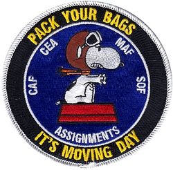 Air Force Personnel Center Rated Assignments
CAF- Combat Air Forces
CEA- Career Enlisted Aviators
MAF- Mobility Air Forces
SOF- Special Operations Forces
Keywords: Snoopy