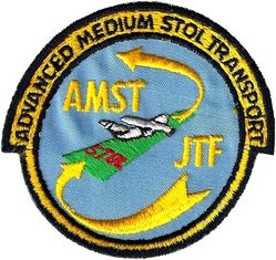 Advanced Medium STOL Transport Joint Task Force
STOL= short takeoff and landing. Boeing and McDonnell Douglas won development contracts for two prototypes each. This resulted in the YC-14 and YC-15, respectively. Program ended in December 1979 with neither aircraft being chosen.
