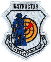 Air National Guard Reconnaissance Weapons School Istructor
