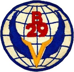 Boeing B-29 Superfortress
Patch used by factory workers assembling the planes. V is for Victory, WW 2 era.
