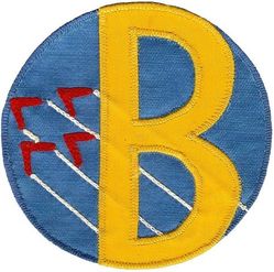  B Flight
Mid 50s German made on a satin material, no other info.
