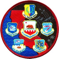 California Air National Guard Headquarters Gaggle
Silkscreened patch.

