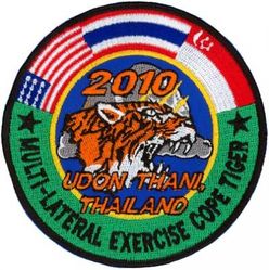 COPE TIGER 2010
Cope Tiger is the largest joint/combined air combat exercise conduct in Thailand. Cope Tiger gives aircrews an opportunity to hone all the skills they would need for air combat operations. Thai, Singaporean, and US forces participate.
