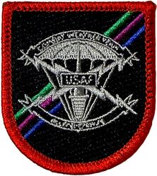 Combat Weather Team
USAF Combat Weather Teams (CWT) are specialized meteorologists trained in ground combat to provide real-time, tactical weather intelligence directly to Army units. They enable "go/no-go" decisions, protect assets, and optimize air/ground strikes by analyzing environmental impacts on battlefield operations. Shoulder size patch. Beret flash.
