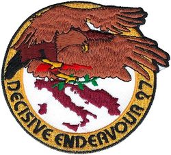 Operation DECISIVE ENDEAVOUR 1997
Generic patch.
