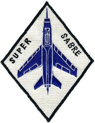 F-100 Super Sabre
Unit unknown but probably the 523 TFS, Japan made.
