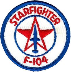 Lockheed F-104 Starfighter
Small hat patch. 
