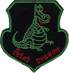 Lockheed F-117A Nighthawk Flight Test 
Pete Barnes was assigned to fly IOT&E in #787. Barnes, the second operational TAC F-117A pilot (Bandit #110), made his first flight in #787 on July 9, 1982. The night before the flight, Brad Brown (a painter for LADC) painted a dragon design on the side of the aircraft, after hours, on his own time. The aircraft became known as "Pete's Dragon". 
