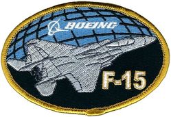 Boeing F-15 Eagle 
Done after Boeing bought out McDonnell Douglas. Official company issue.
