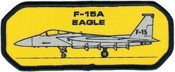 F-15A Eagle 
Silkscreened hat patch.
