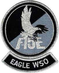 McDonnell Douglas F-15E Strike Eagle Weapons Systems Officer
Patch with separate tab, official company issue.
