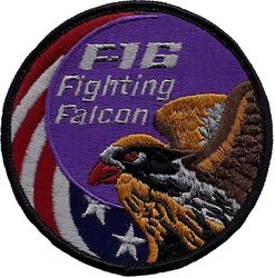 General Dynamics F-16 Fighting Falcon Swirl
Official company issue, made for support personnel.
Keywords: subdued