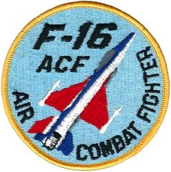 General Dynamics F-16 Fighting Falcon Air Combat Fighter
Official company issue.
