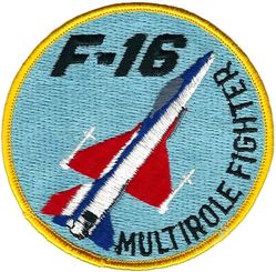 General Dynamics F-16 Fighting Falcon Multirole Fighter
Official company issue.
