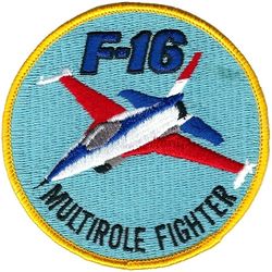 General Dynamics F-16 Fighting Falcon Multirole Fighter
Official company issue.
