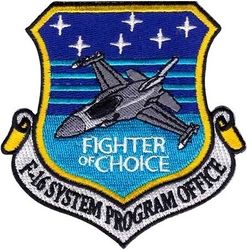 Aeronautical Systems Center F-16 System Program Office
