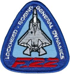 Lockheed F-22 Raptor 
Official company issue.
