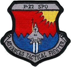 Aeronautical Systems Division F-22 System Program Office 
Later to the Air Force Life Cycle Management Center Fighter and Advanced Aircraft Directorate.
