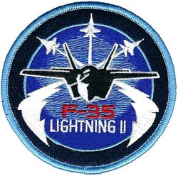 Lockheed Martin F-35 Lightning II 
Official company issue.
