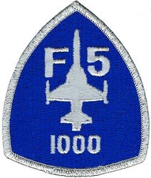 Northrop F-5E Tiger II 1000 Hours
Official company issue.
