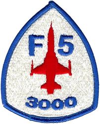 Northrop F-5E Tiger II 3000 Hours
Official company issue. 

