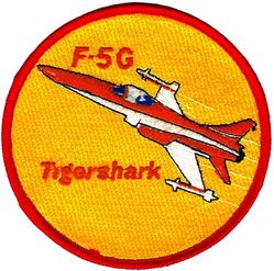 Northrop F-5G Tigershark
Later redesignated F-20, only test examples produced. Official company issue.
