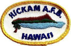 Hickam Air Force Base, Hawaii
Hat patch.
