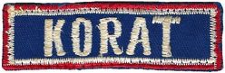 Korat RTAFB, Thailand
Bush hat tab, Thai made.
