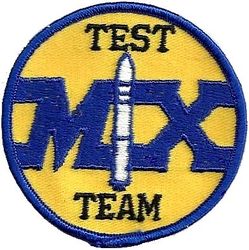 Boeing LGM-118 Peacekeeper Missile Experimental Test Team

