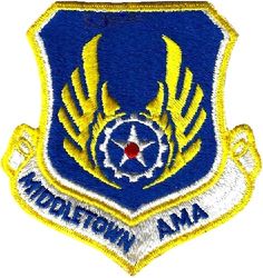 Middletown Air Material Area
The Middletown Air Depot was a major support installation to the Air Force for decades. Beginning on 11 August 1948, the Military Air Transport Service 147th Flight Service Squadron began operations of the Olmsted Flight Service Center. During the 1948–1949 Berlin Airlift, the U.S. Supply Depot at Olmsted provided emergency support supplies for the airlift operations. In 1958, Olmsted was designated as prime support depot for the T-38 Talon advanced jet trainer and U-3 Blue Canoe support aircraft. Olmsted AFB and the Middletown Air Depot's last assignment was with Air Force Logistics Command, and the base and depot were inactivated on 30 June 1969.
