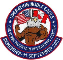 North American Aerospace Defense Command Cheyenne Mountain Operations Center Operation NOBLE EAGLE
